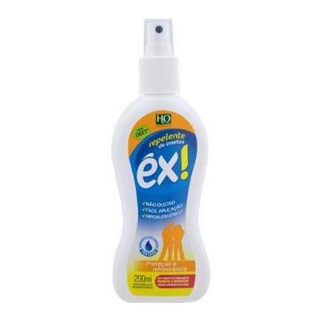 Repelente de Insetos Éx! Proteção e Refrescância Frasco Borrifador 200ml