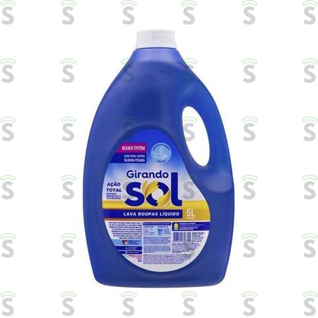  Girando Sol-lava Roupas 5 Lt Acao Tottal