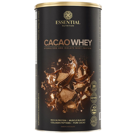 Essential Suplemento Proteico Cacao Whey 840G