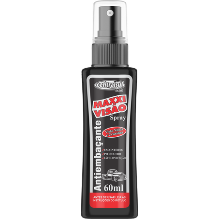 ANTIEMBAÇANTE AUTOMOTIVO CENTRALSUL MAXXI VISÃO SPRAY 60ML