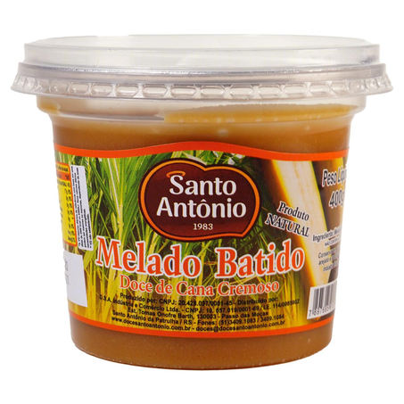 Melado de Cana Santo Antônio 400g - Batido