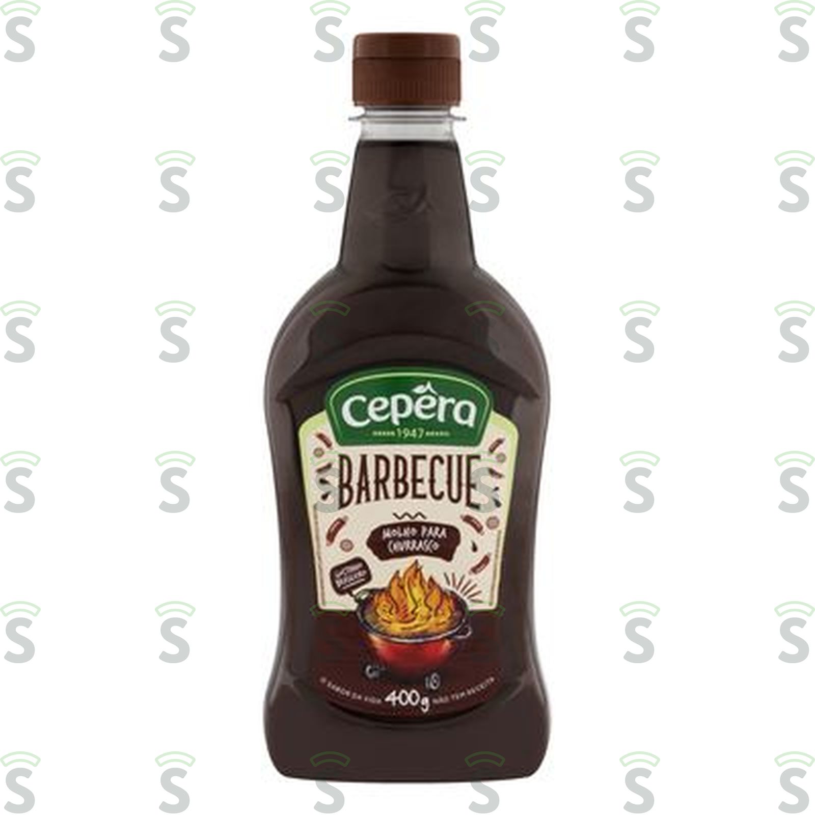 Molho Barbecue Cepêra Para Churrasco Embalagem 400G