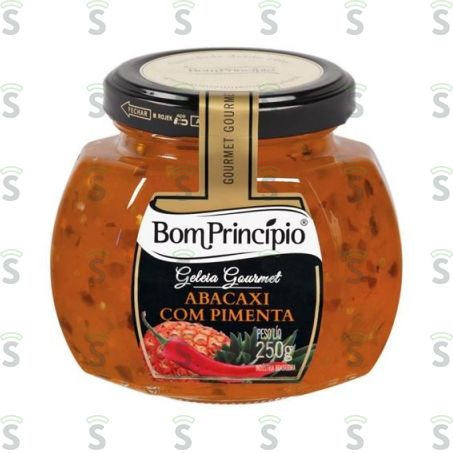 Geleia Bom Principio Abacaxi C/ Pim 250g