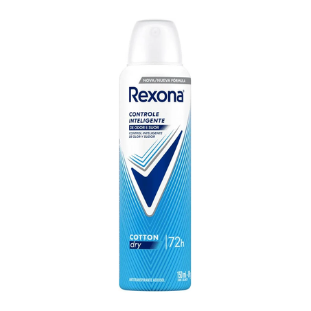 DESODORANTE AEROSSOL REXONA WOMEN COTON 150ML