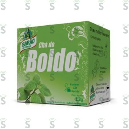  Chá de Boldo Barão Embalagem 13g