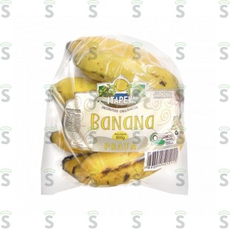  Banana Orgânica Prata Econativa 800g