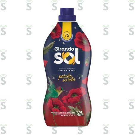  Girando Sol-amaciante Conc.1.5l Paixao Secreta