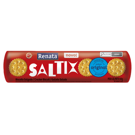 BISCOITO RENATA CRACKER SALTIX 110G