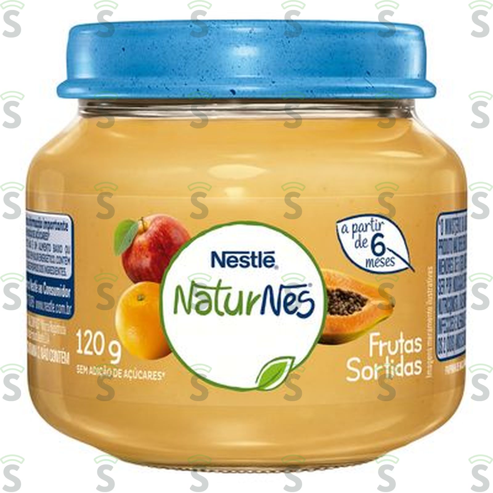 Papinha Naturnes Frutas Sortidas 120G