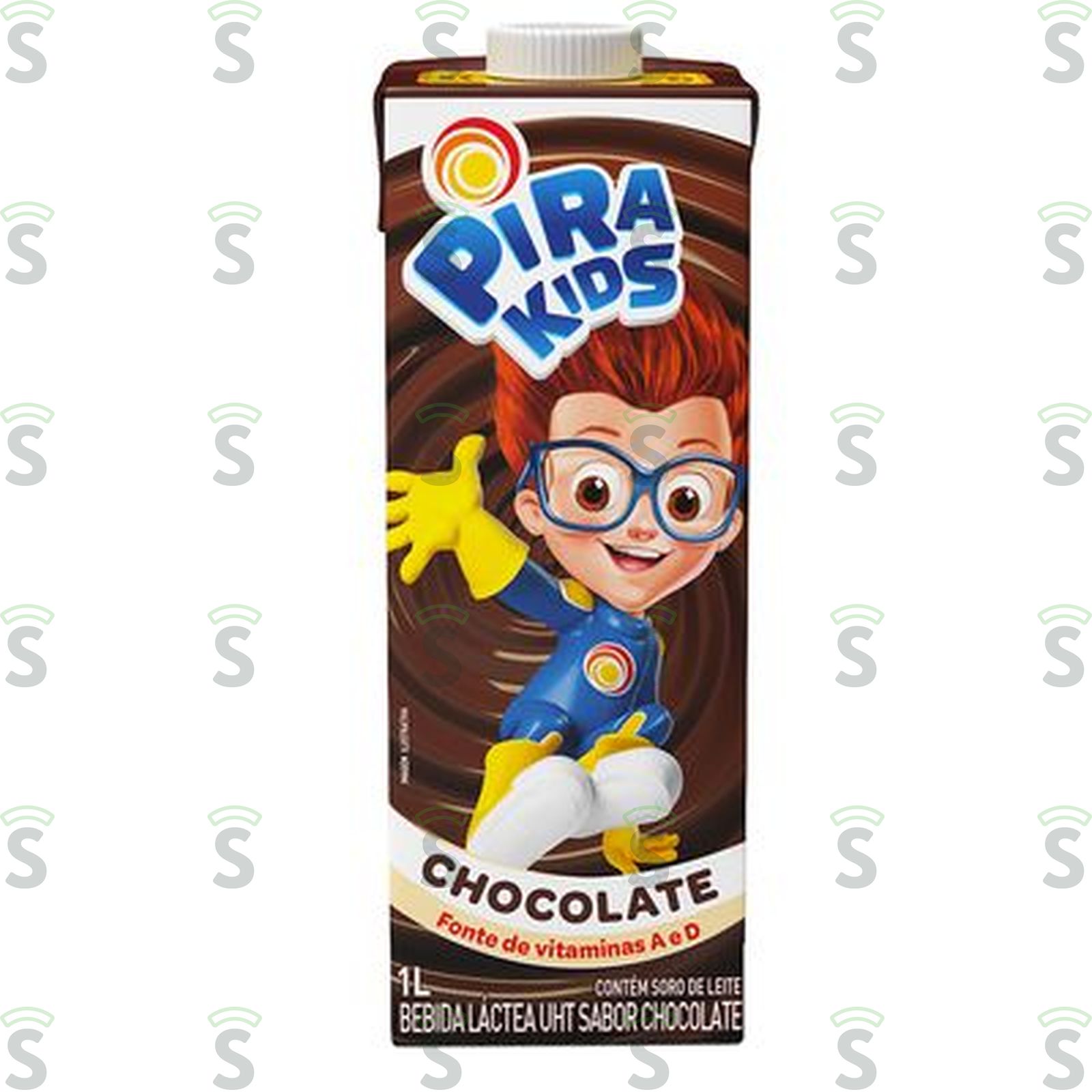 Bebida Láctea UHT Piracanjuba Pira Kids Sabor Chocolate Caixa 1lt