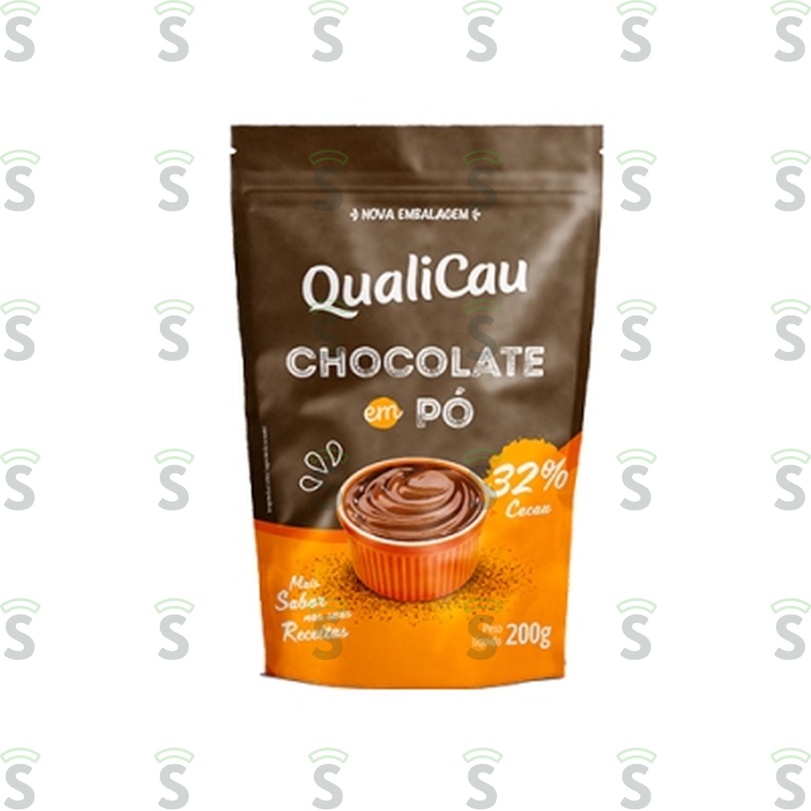 Chocolate Pó Qualicau 32% 200G