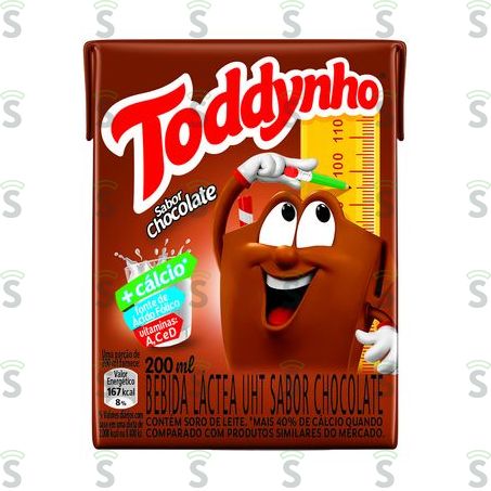  Bebida Láctea Uht Toddynho Sabor Chocolate Caixa 200ml