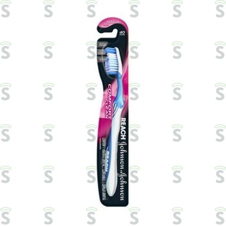  Escova Dental Johnsons Reach Confort Clean Macia 40 Embalagem 1un