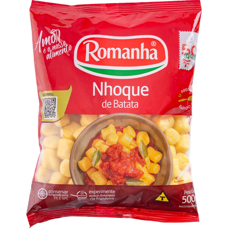 Nhoque Romanha 500g - Batata