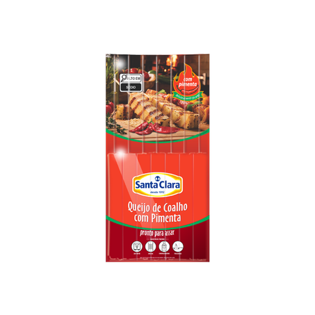 Queijo santa clara 300g coalho pimenta