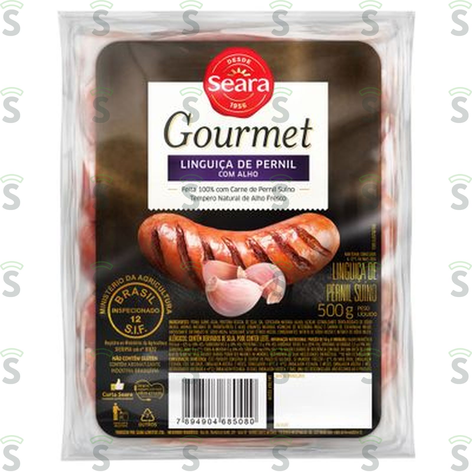 Linguiça de Pernil Seara Gourmet Alho Poró 500G