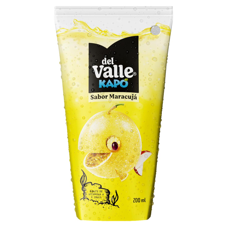 Refresco Kapo Del Valle 200ml - Maracujá - TP