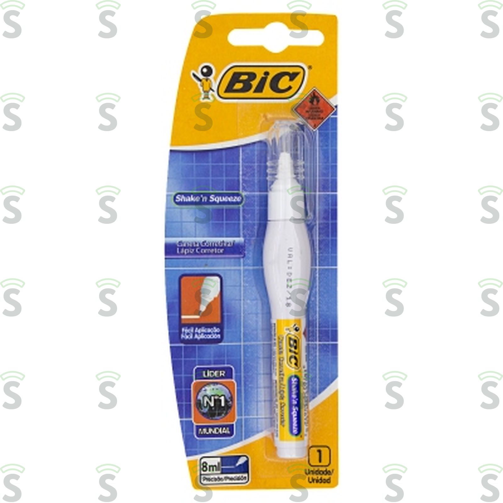 Caneta Bic Corretiva Shake N Squeeze 1UN