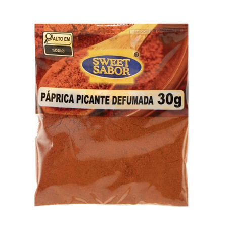 Páprica Sweet 30g - Defumada Picante