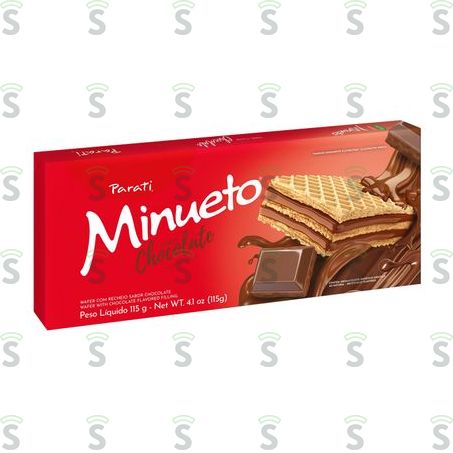  Parati-wafer Minueto 115g Chocolate