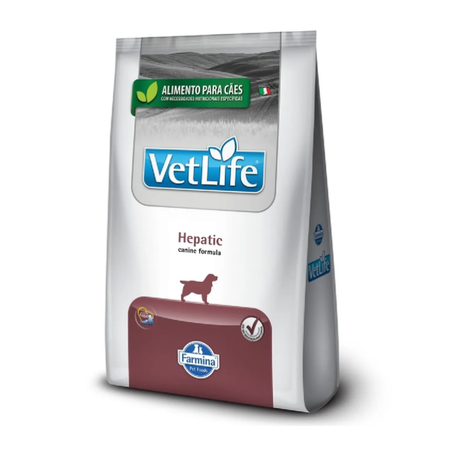 Ração Vet Life Hepatic para Cães 2Kg