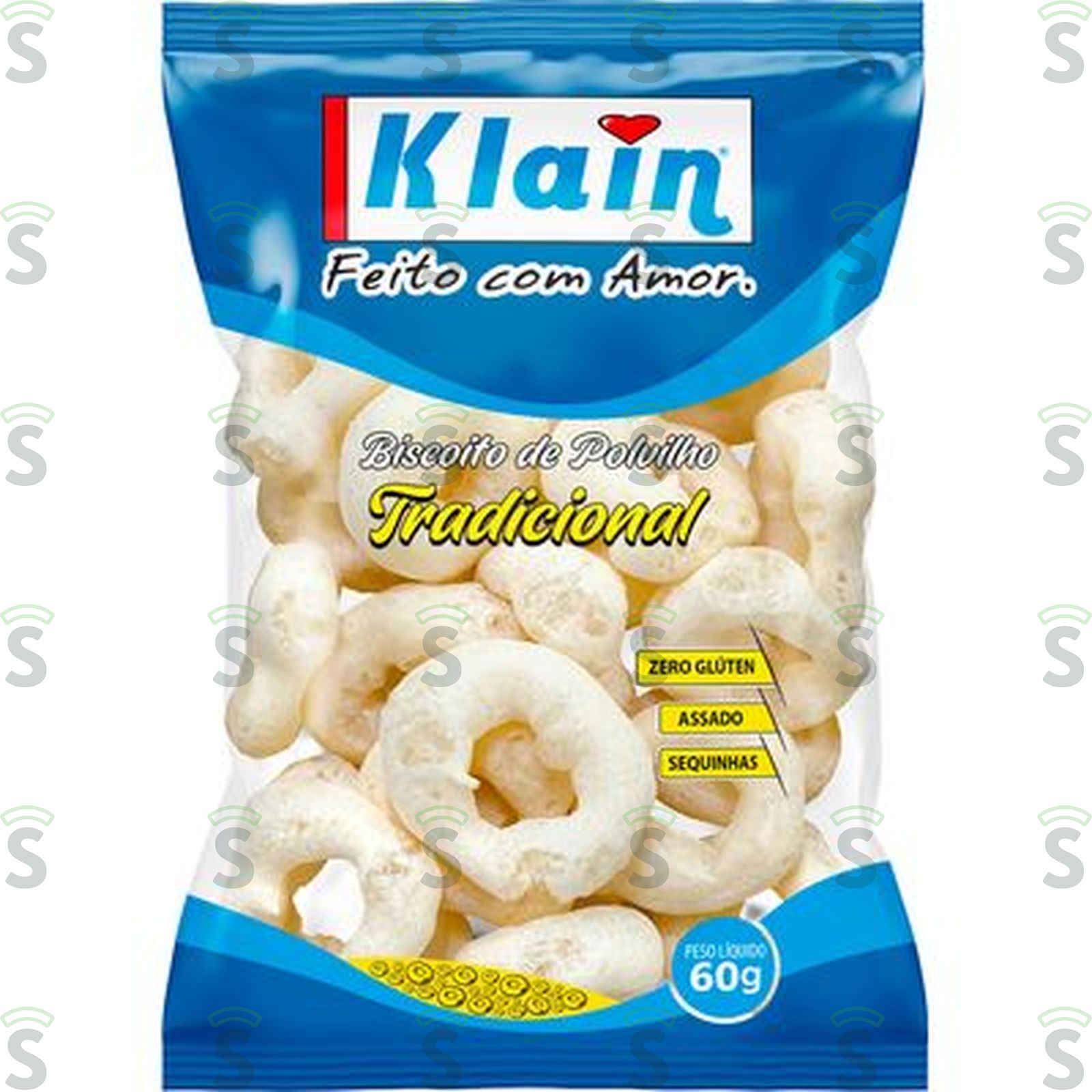 Klain-bisc. polvilho 60g tradicional
