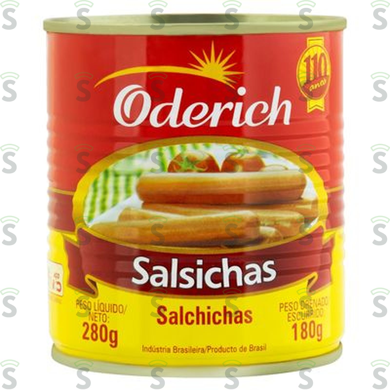 Salsicha Oderich em Conserva 180G