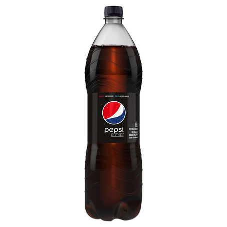Refrigerante Pepsi-Cola 1,5 Litro - Zero Açúcar - Black - Pet