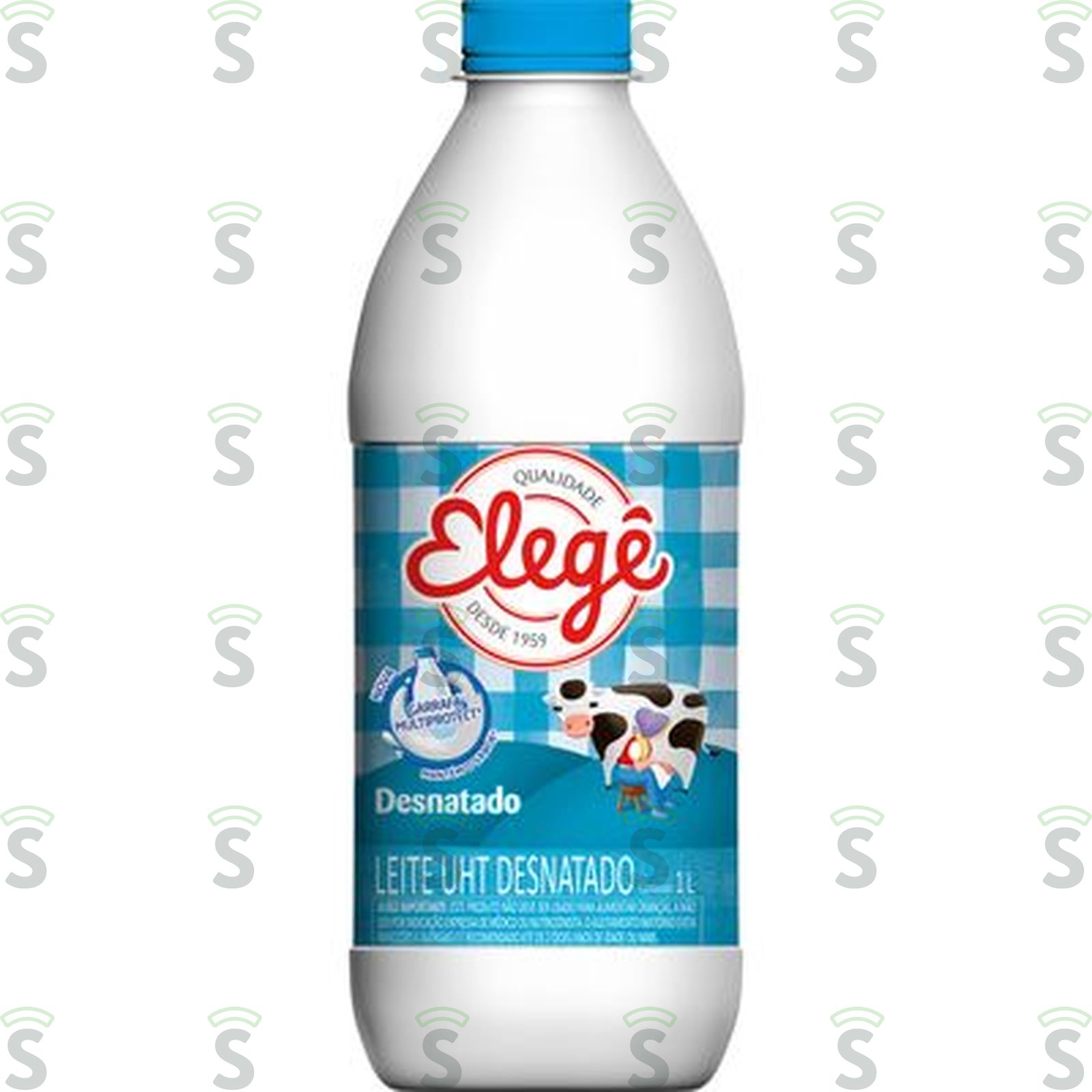Leite Desnatado Elegê Longa Vida Petitro 1LT