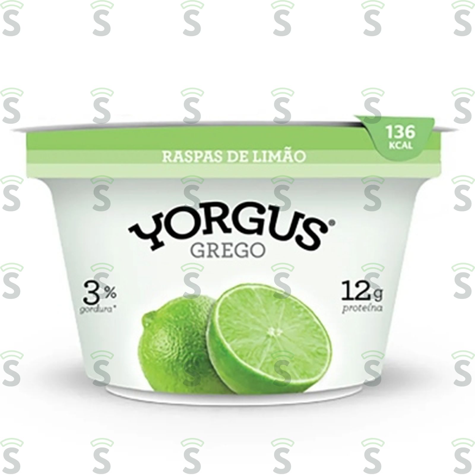 Iogurte Grego Yorgus Limão Embalagem 130G