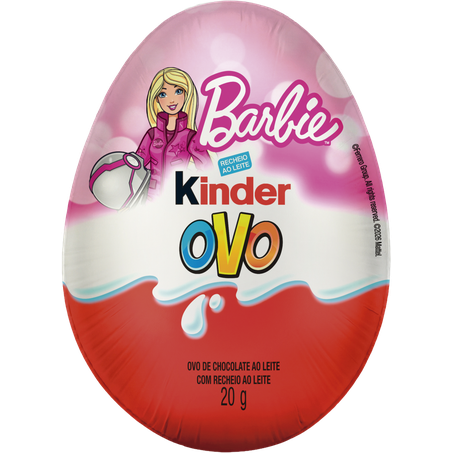 Choc kinder ovo c/surp t1 barbie