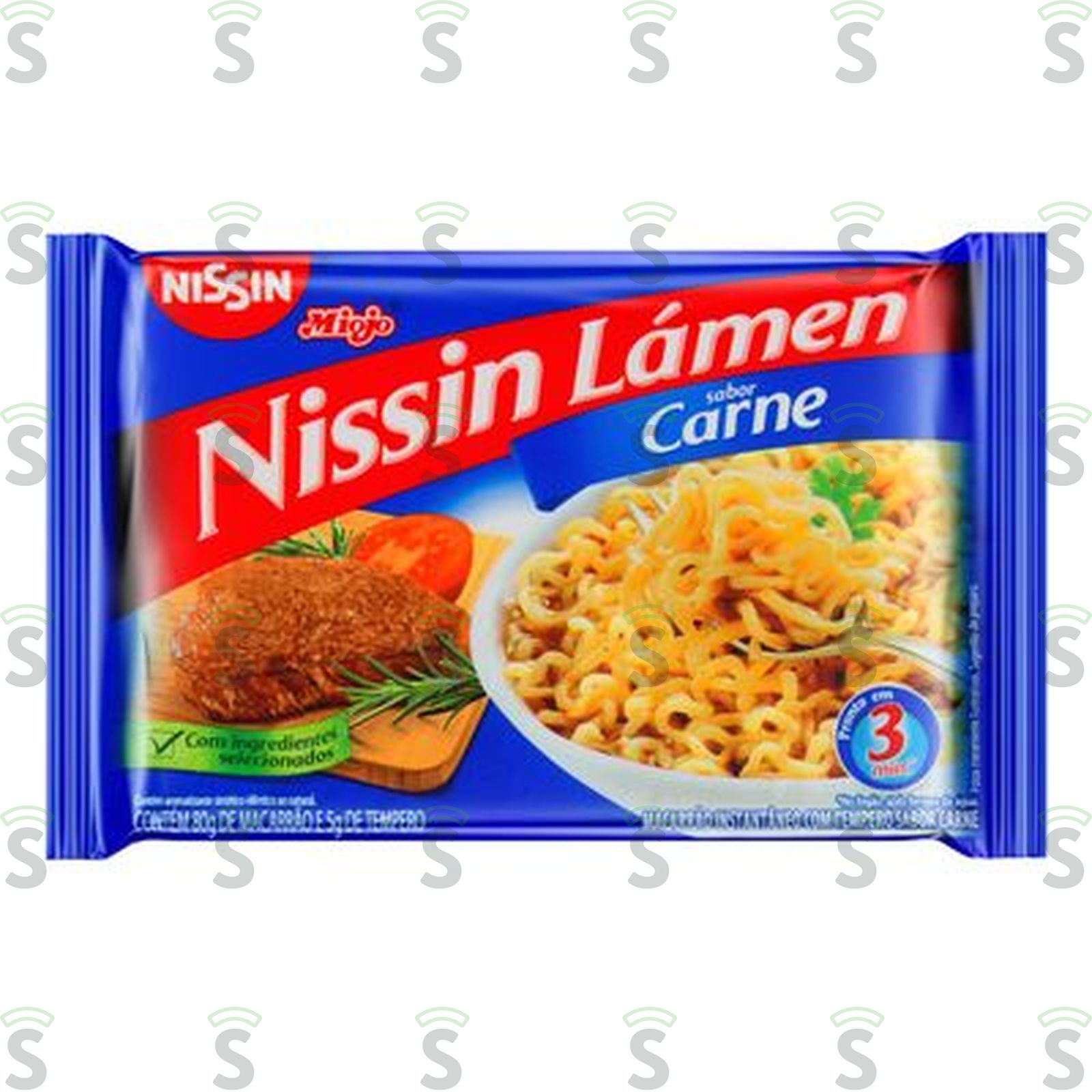 Macarrão Instantâneo Nissin Lámen Carne 85G