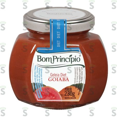  Geleia Bom Principio Diet Goiaba Vd 230g