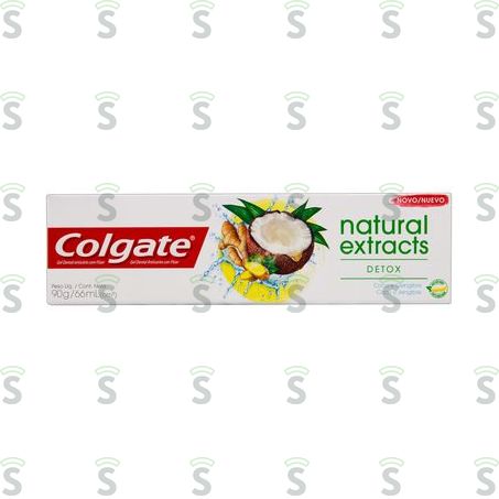  Creme Dental Colgate Natural Extracts Detox Caixa 90gr