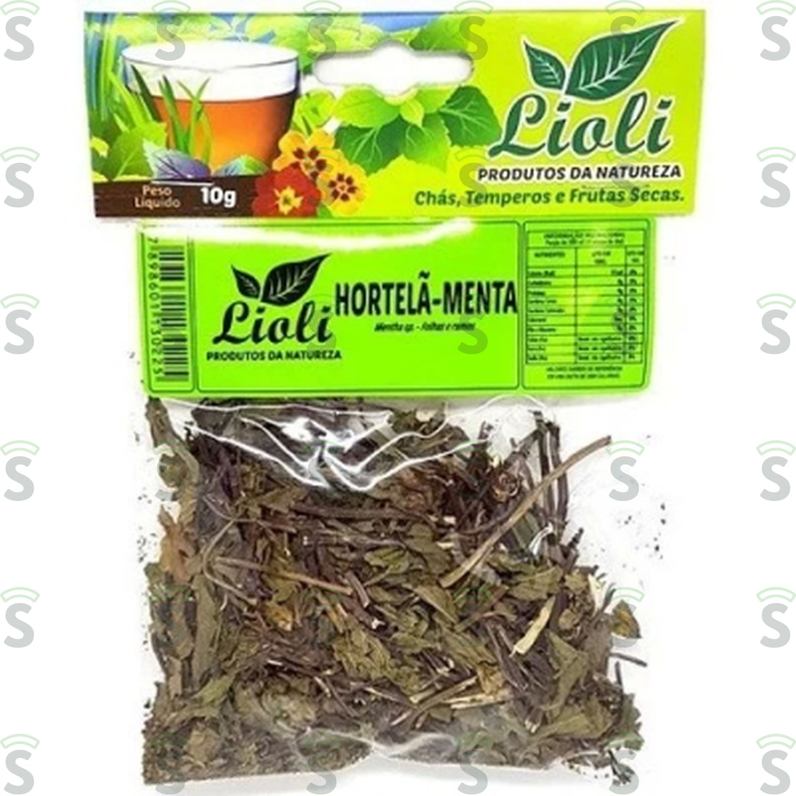 Chá Lioli Hortelã Menta 10G