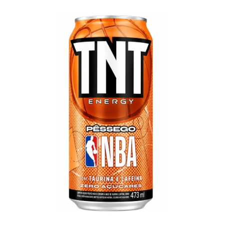 Energético Tnt Energy Zero Pessego Lt 473ml