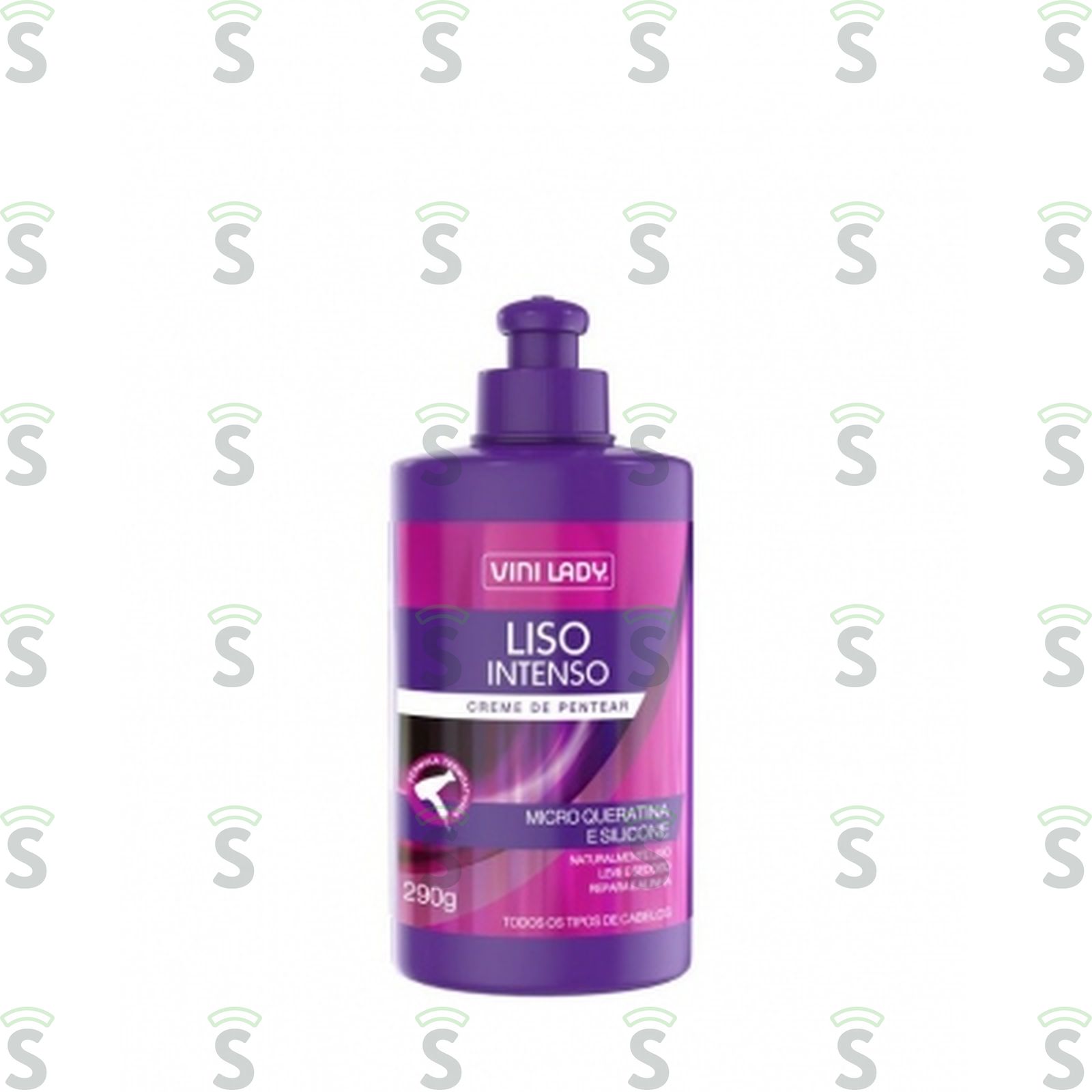 Vini lady-creme pentear 290g liso intens