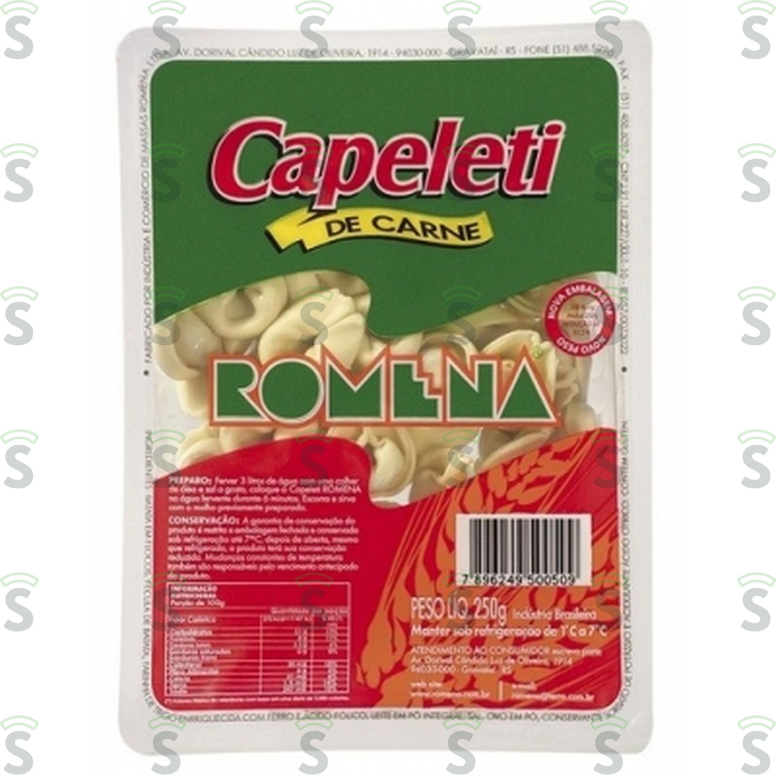 Romena-capeleti de carne 250gr