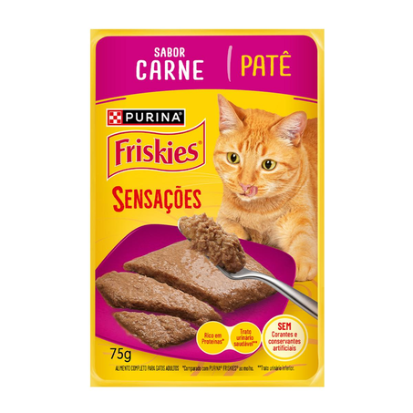 Patê Friskies 75g - Carne