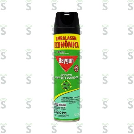  Inseticida Baygon Ação Total Eucalipto 360ml