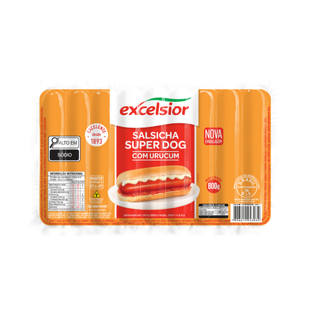 SALSICHA SUPERDOG C CORAN 800G