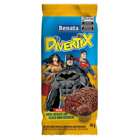 Bolinho Renata 40g - Ben 10 - Brigadeiro