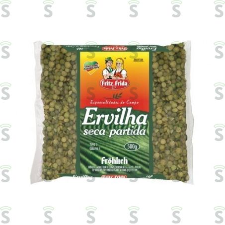  Ervilha Seca Partida Fritz e Frida Embalagem 500g