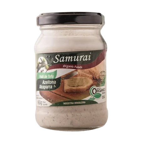 Pate de Tofu Azeitonas e Alcaparras Samurai 160g