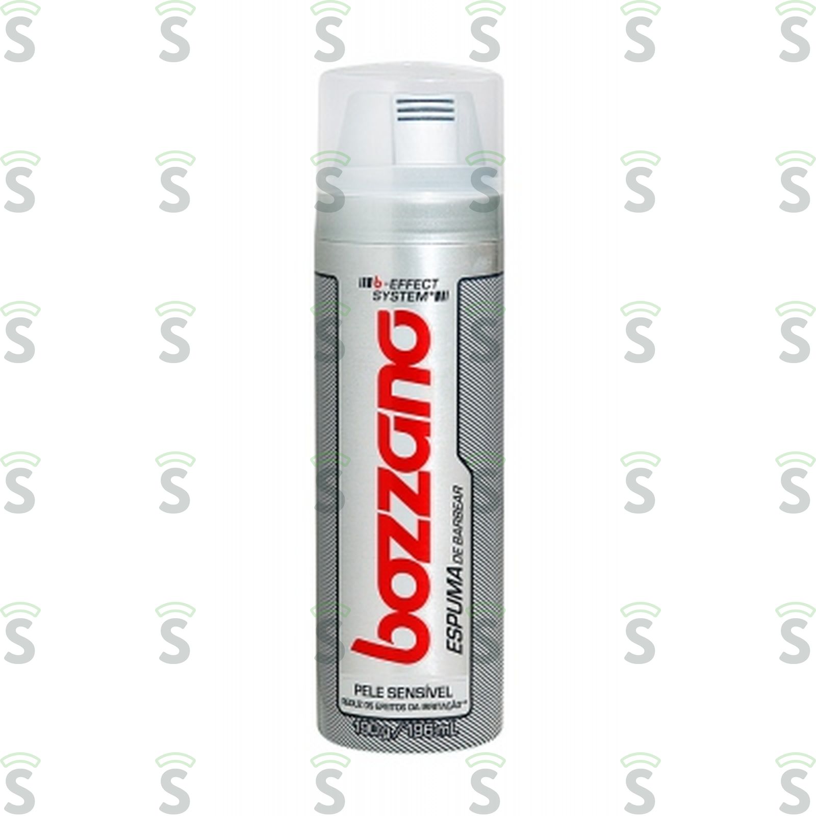 Espuma de Barbear Bozzano Pele Sensível Frasco Spray 200ml
