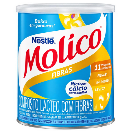 Composto Lácteo Molico 330g - Fibras