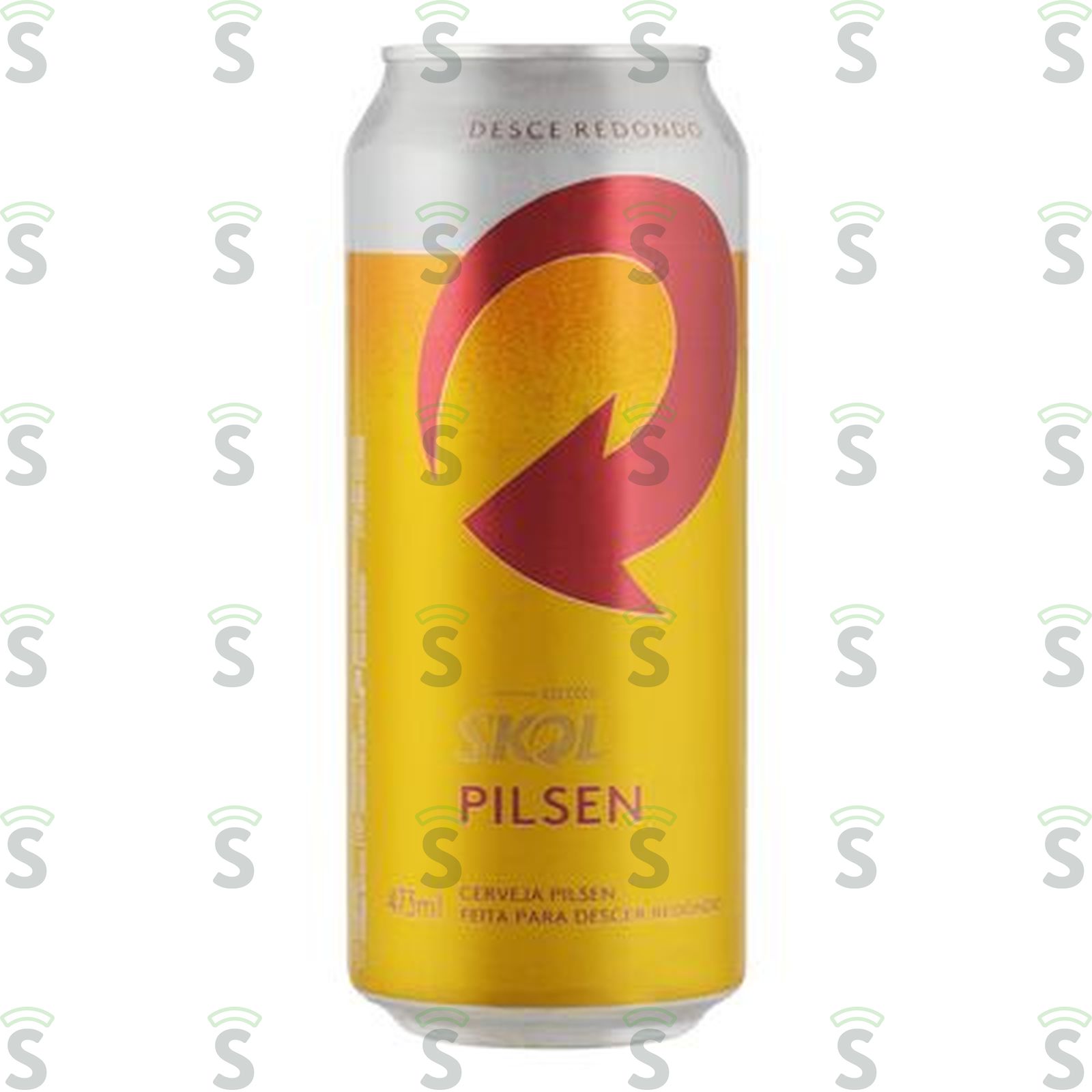 Cerveja Pilsen Skol Lager Lata 473ml