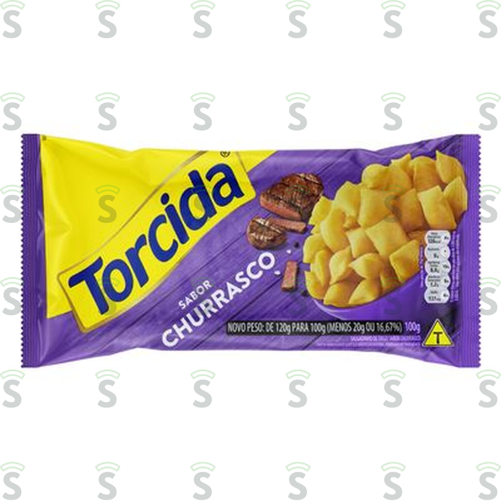 Torcida- salgadinho 100g churrasco
