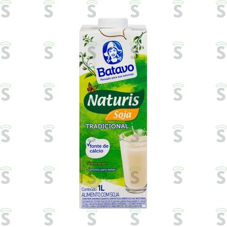  Bebida à Base de Soja Tradicional Batavo Naturis Caixa 1lt