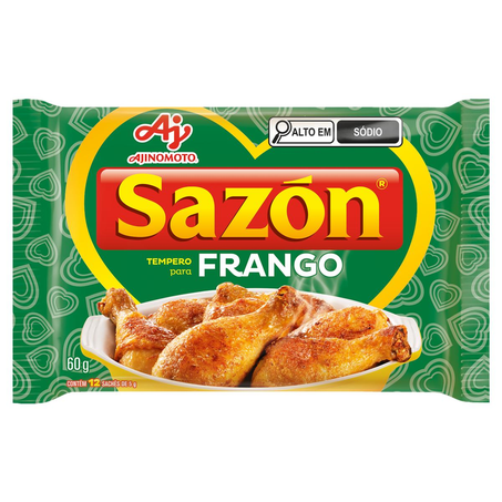 Tempero Sazón 60g - Frango